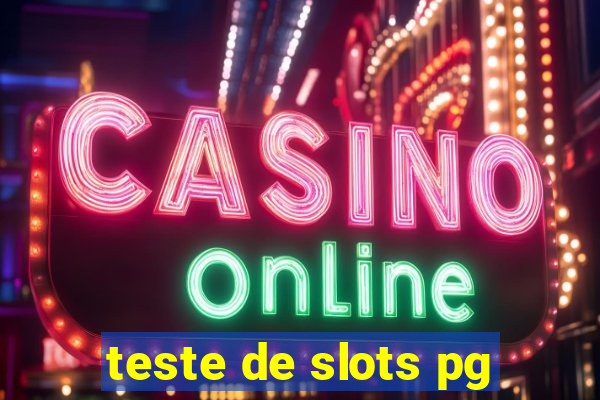 teste de slots pg